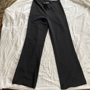 Nicole Miller Collection black dressy pants silk size 6